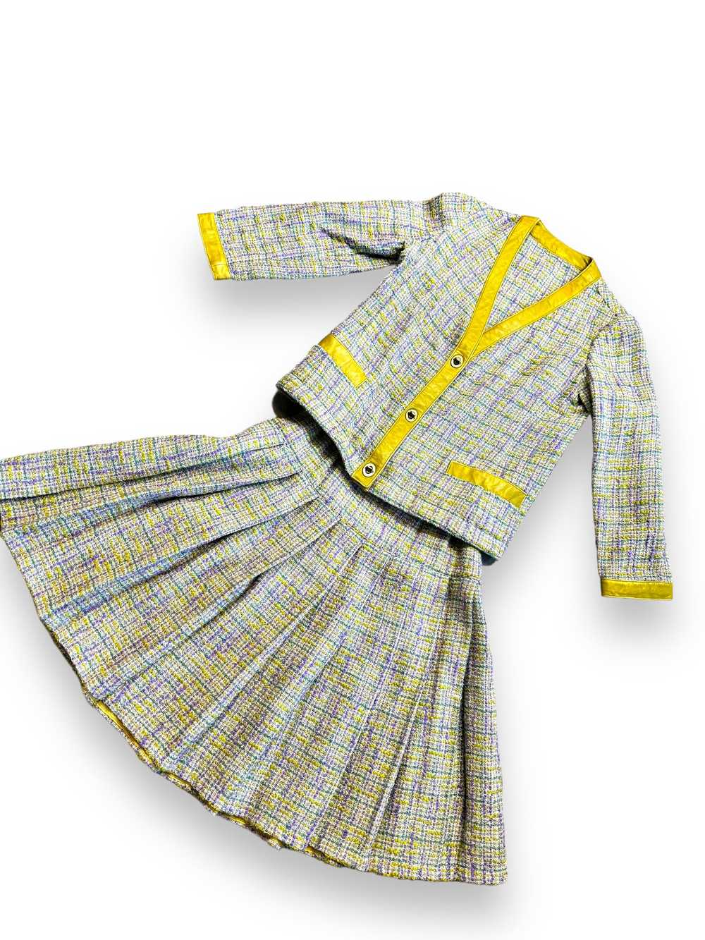 Vintage Bonnie Cashin Sills Tweed 2 Piece Suit - image 2