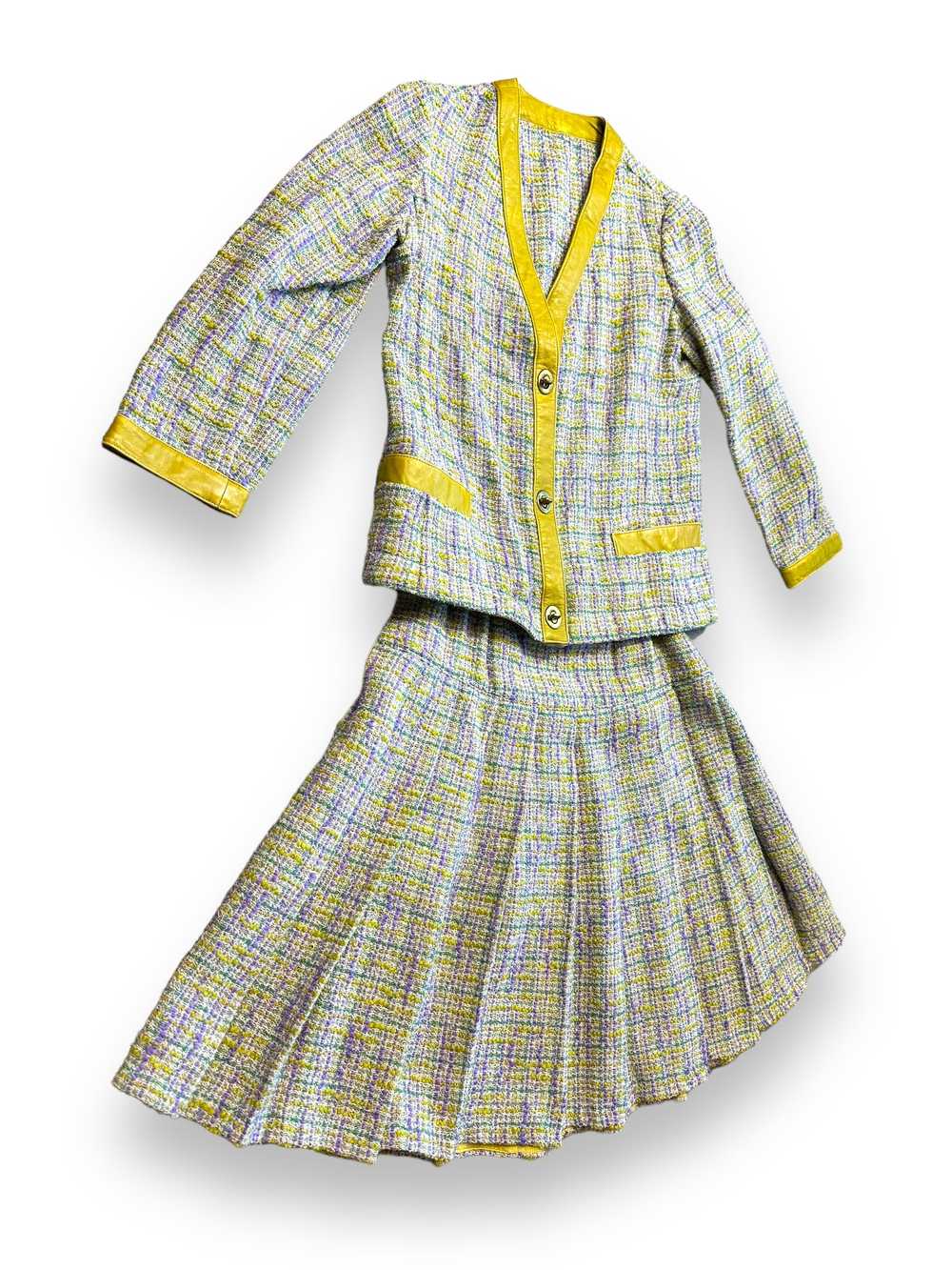 Vintage Bonnie Cashin Sills Tweed 2 Piece Suit - image 4