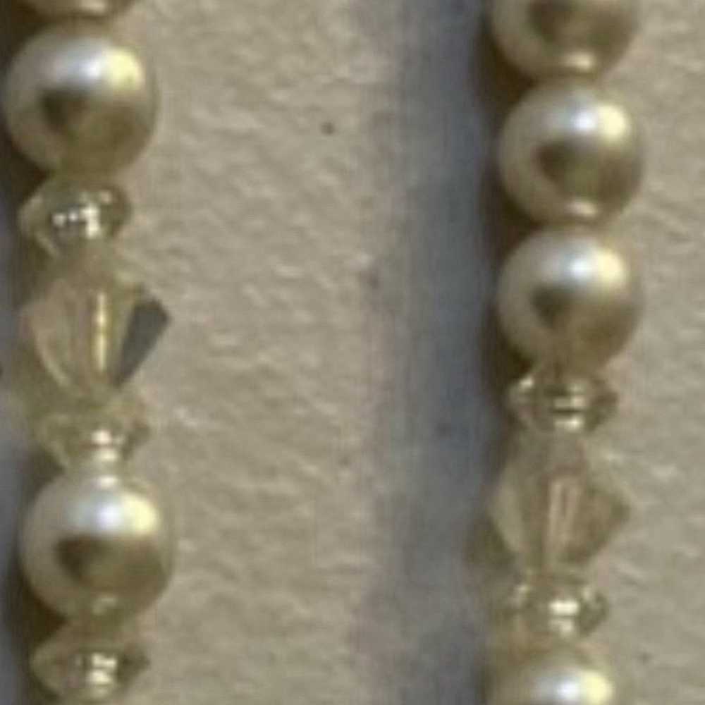 Vintage Pearl Necklace (Costume Jewelry) - image 6