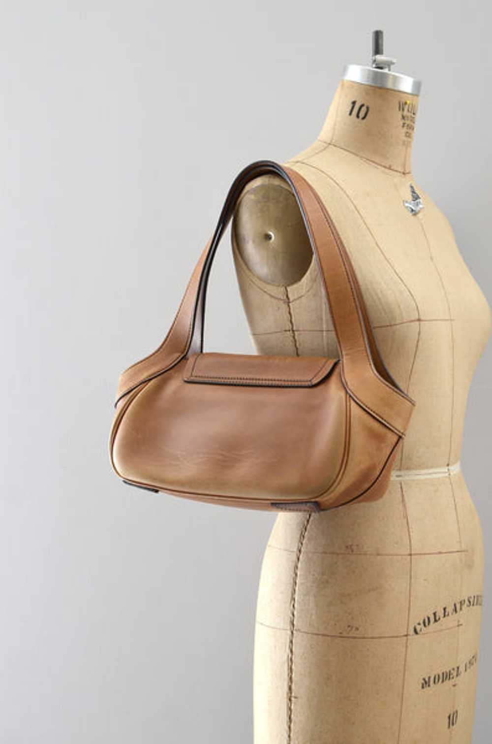 Prada Tabacco Leather Shoulder Bag - image 5