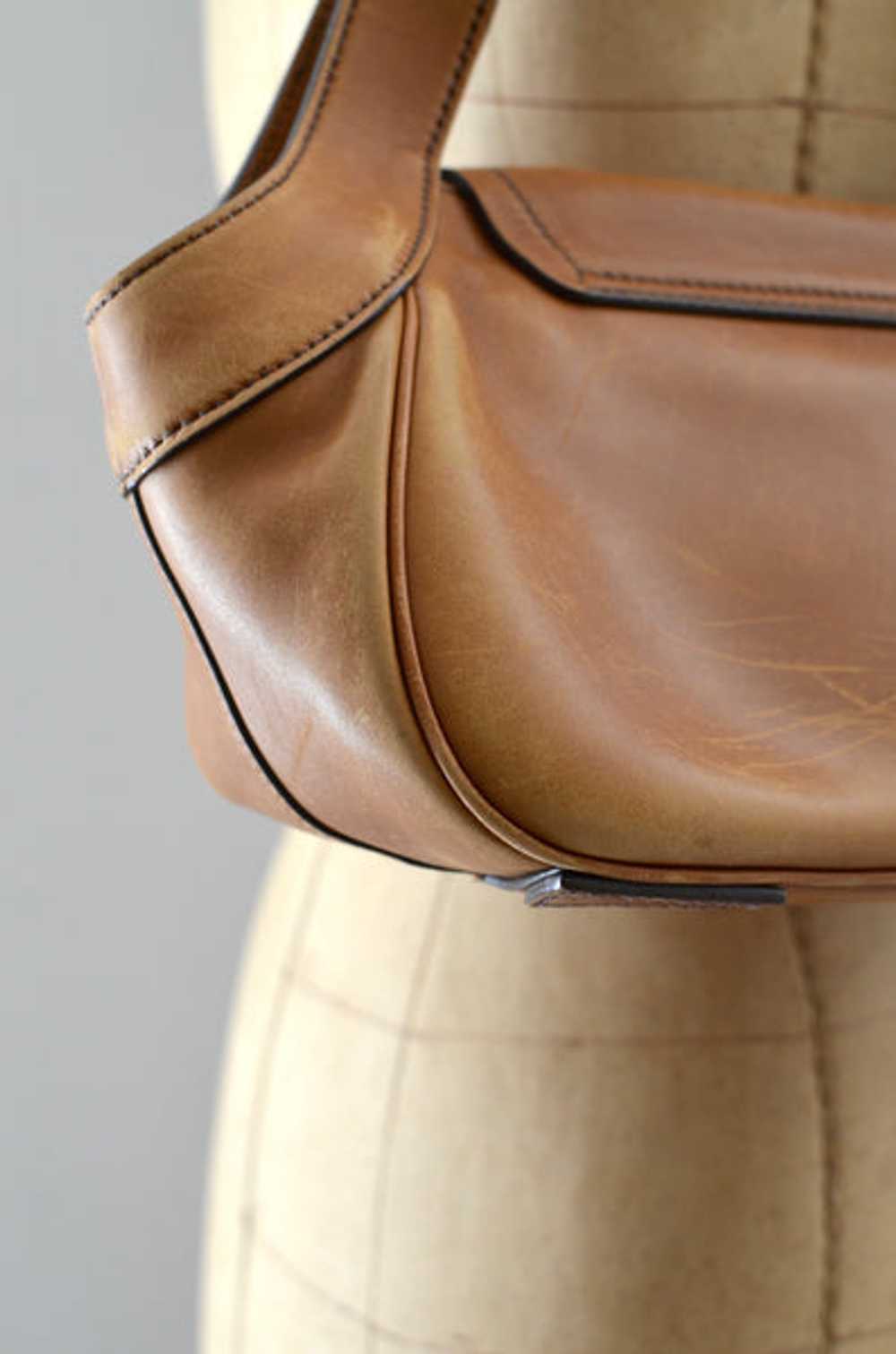 Prada Tabacco Leather Shoulder Bag - image 6