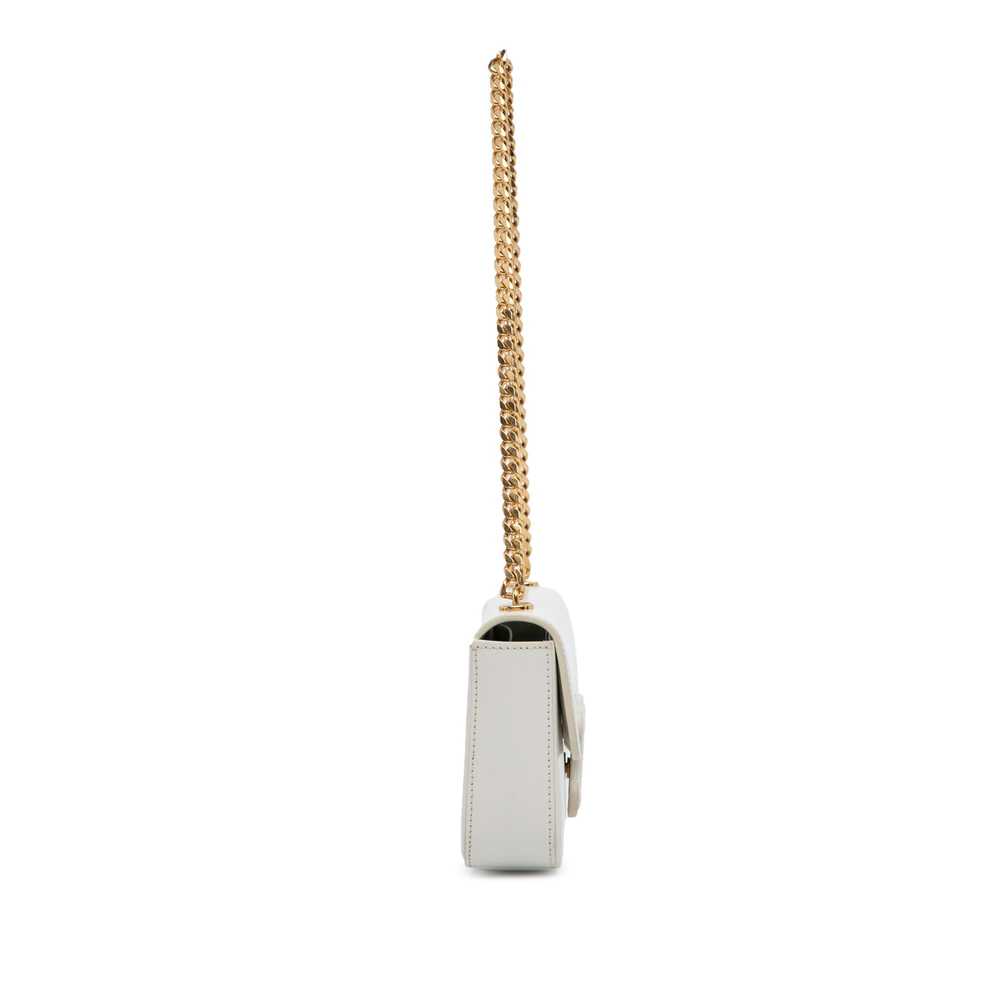 Product Details Celine White Cuir Triomphe Chain … - image 3