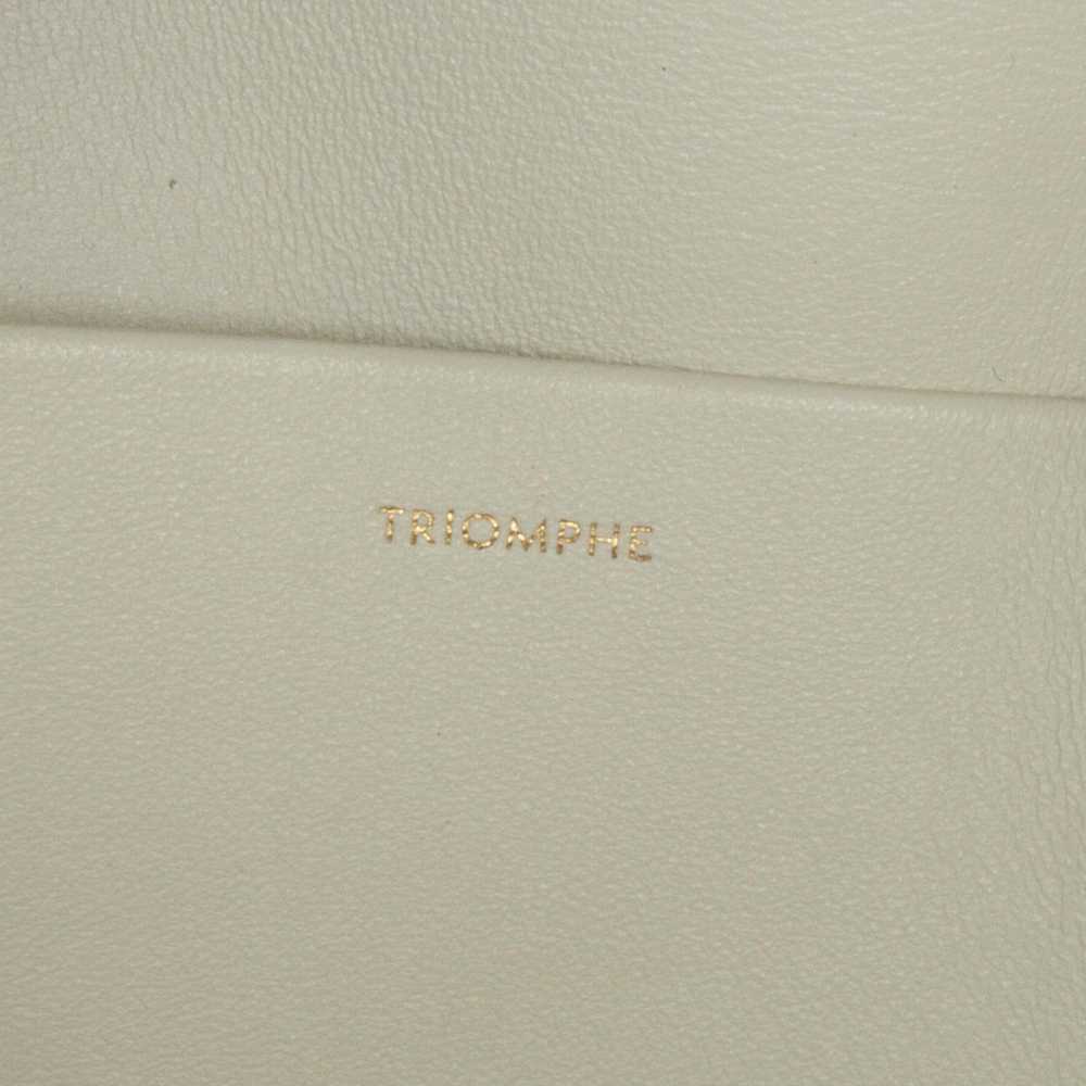 Product Details Celine White Cuir Triomphe Chain … - image 9