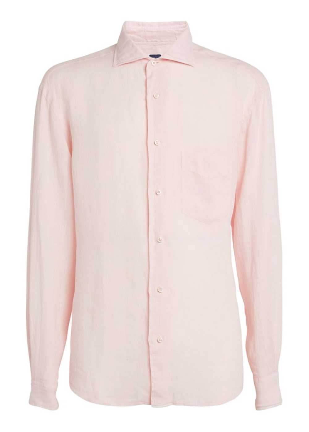 Managed by hewi Fedeli Light Pink Linen Shirt - image 1