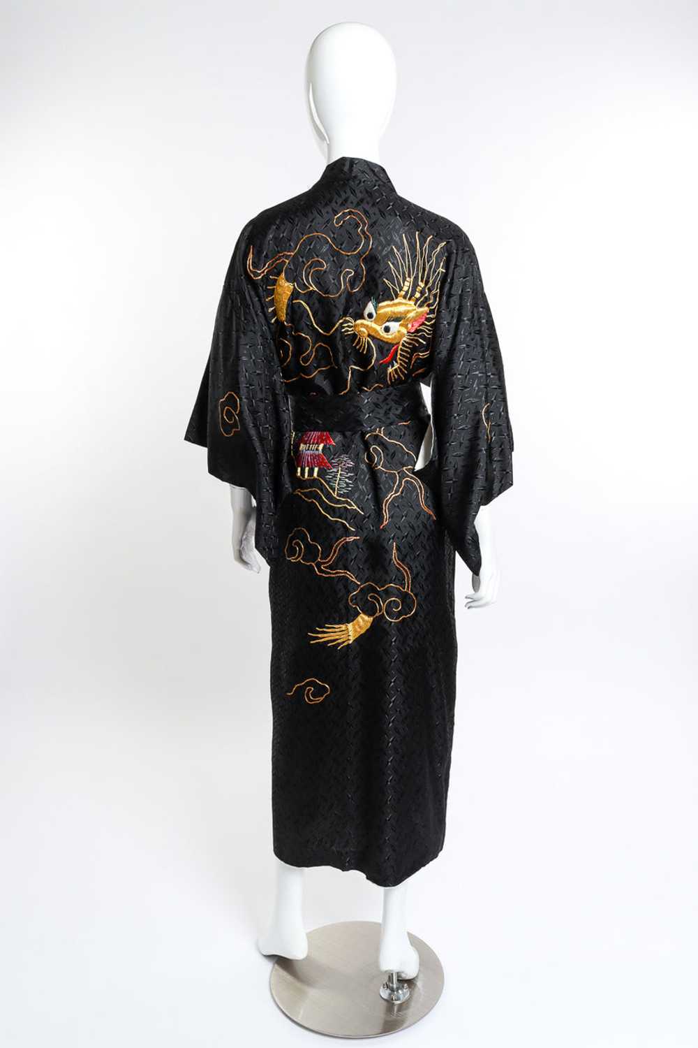Embroidered Dragon Kimono - image 3