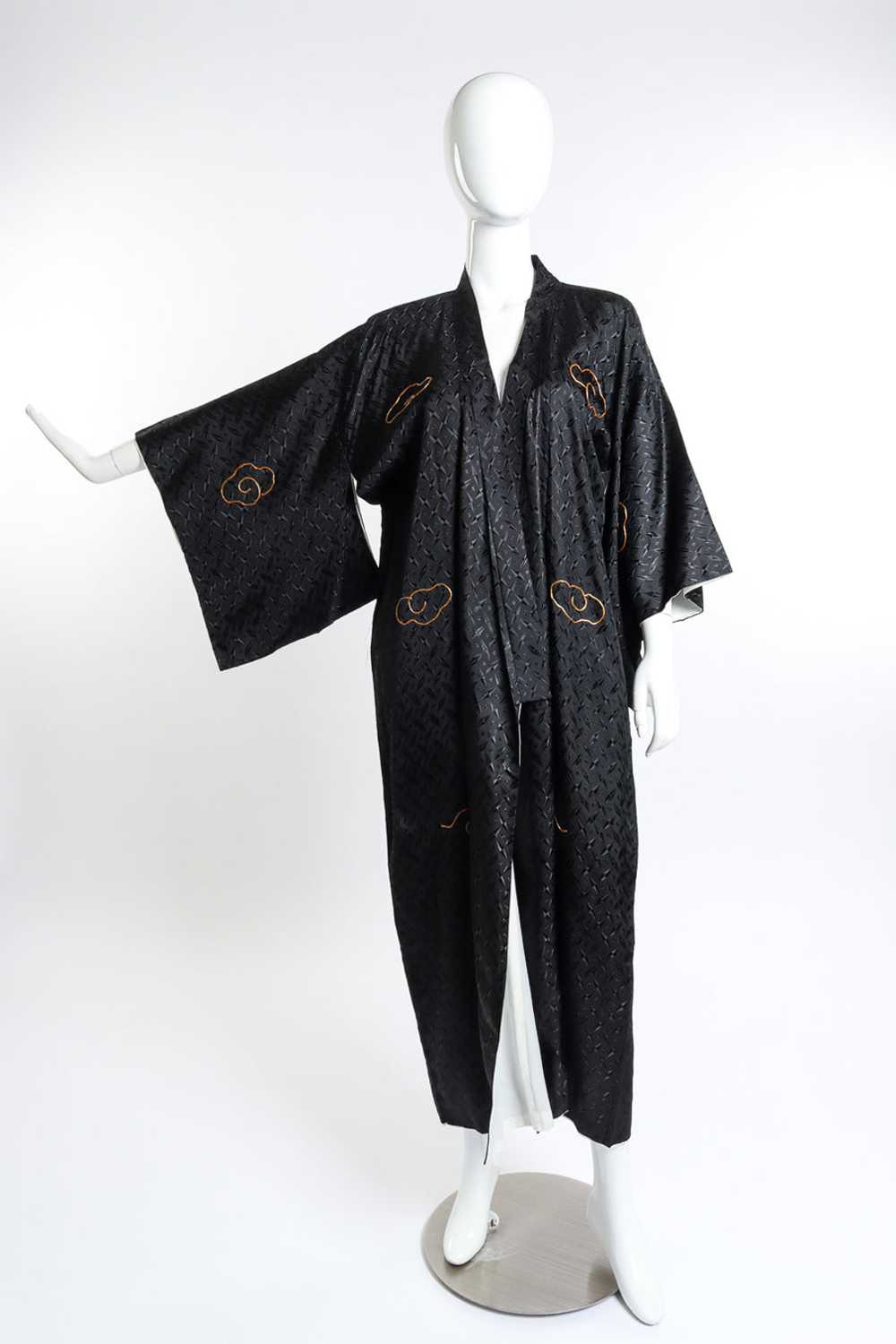 Embroidered Dragon Kimono - image 4