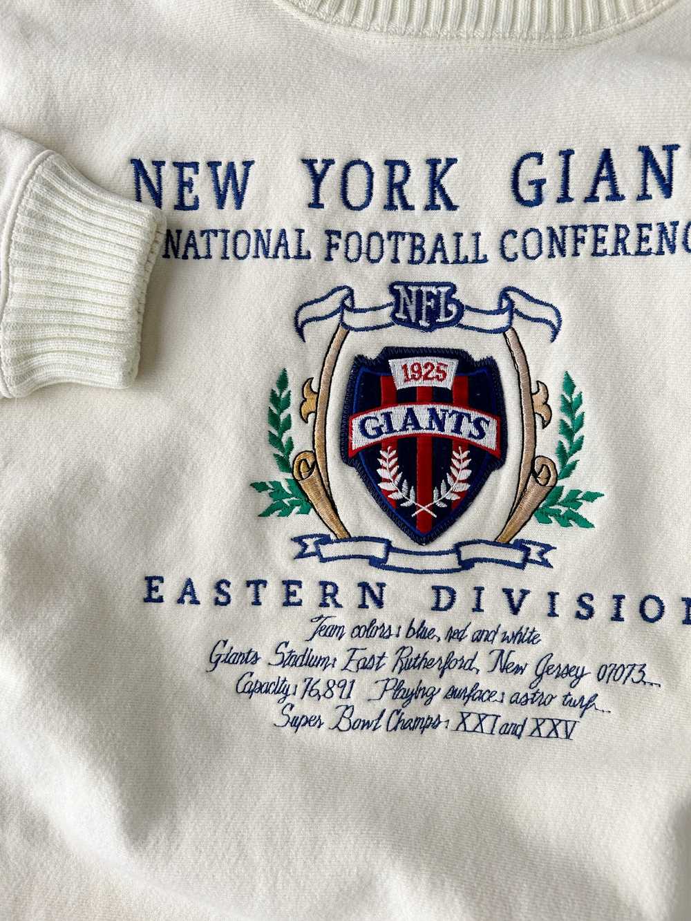 New York Giants Sweatshirt 90's - Large - image 4
