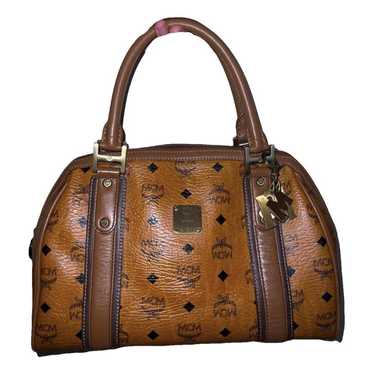 MCM Boston leather handbag