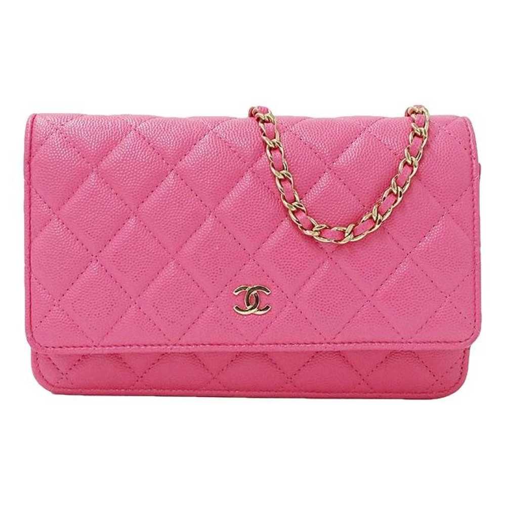 Chanel Wallet on Chain leather handbag - image 1