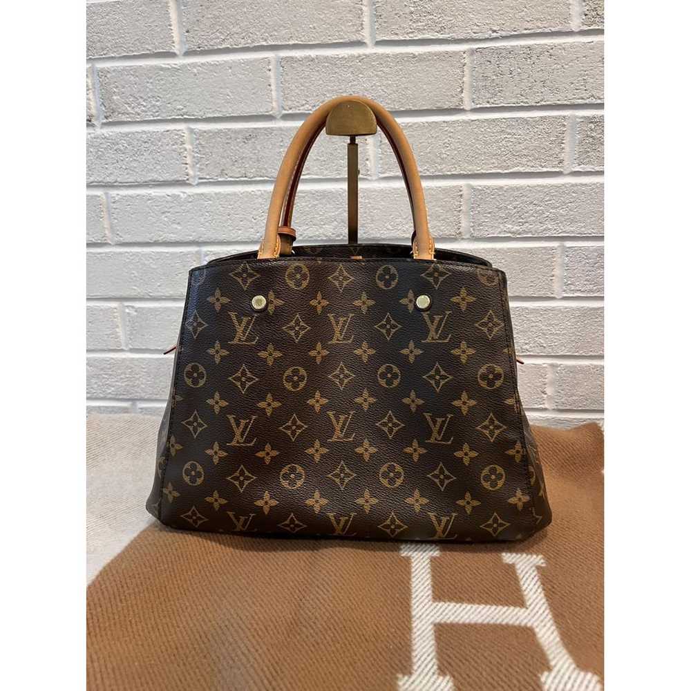 Louis Vuitton Montaigne leather bag - image 2