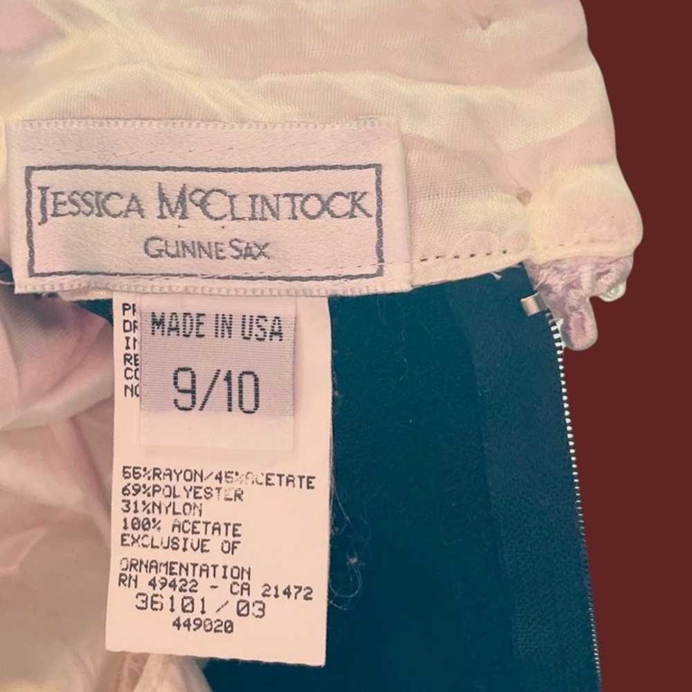 Vintage 90s Y2K Jessica McClintock Gunne Sax Cock… - image 3