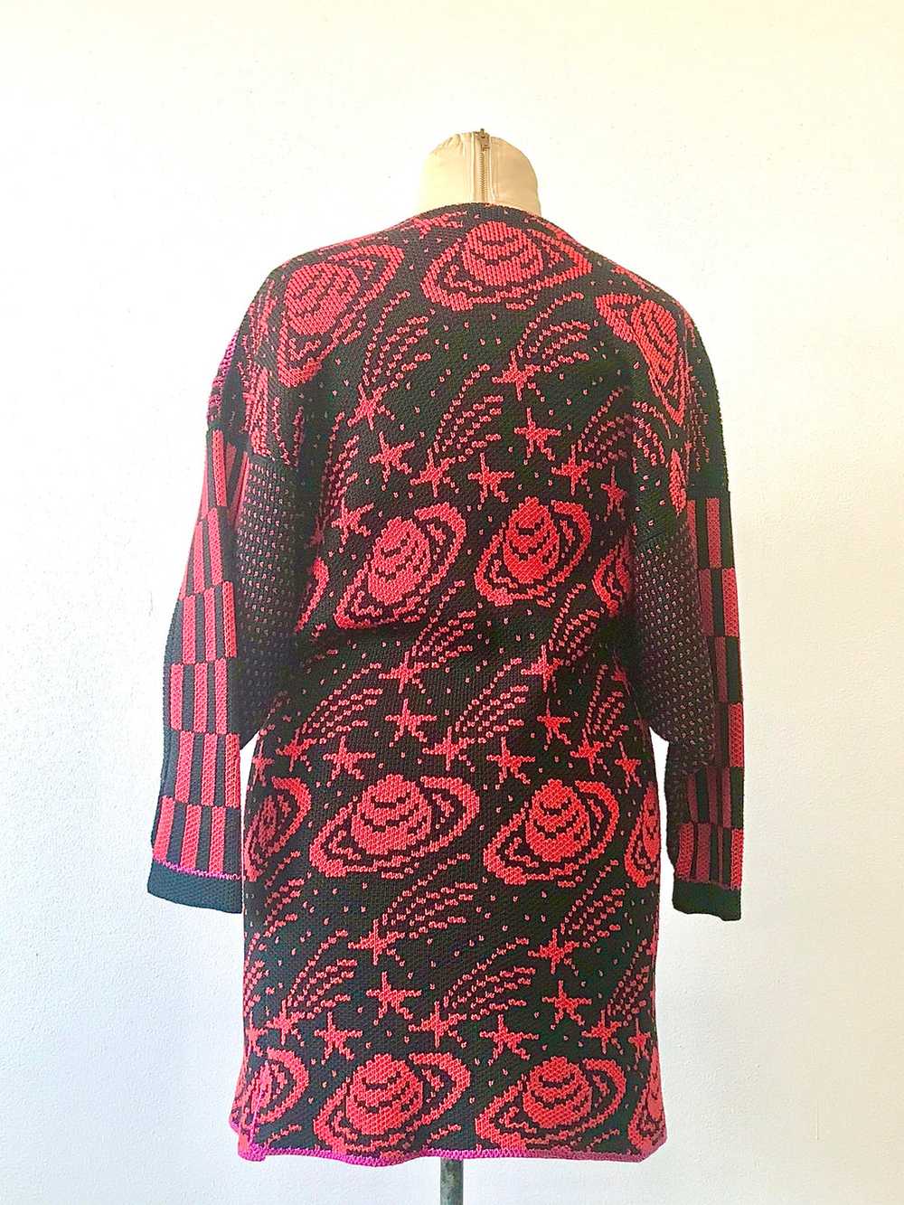 1980's SUMMA Design Planetary Knit Tunic - image 2