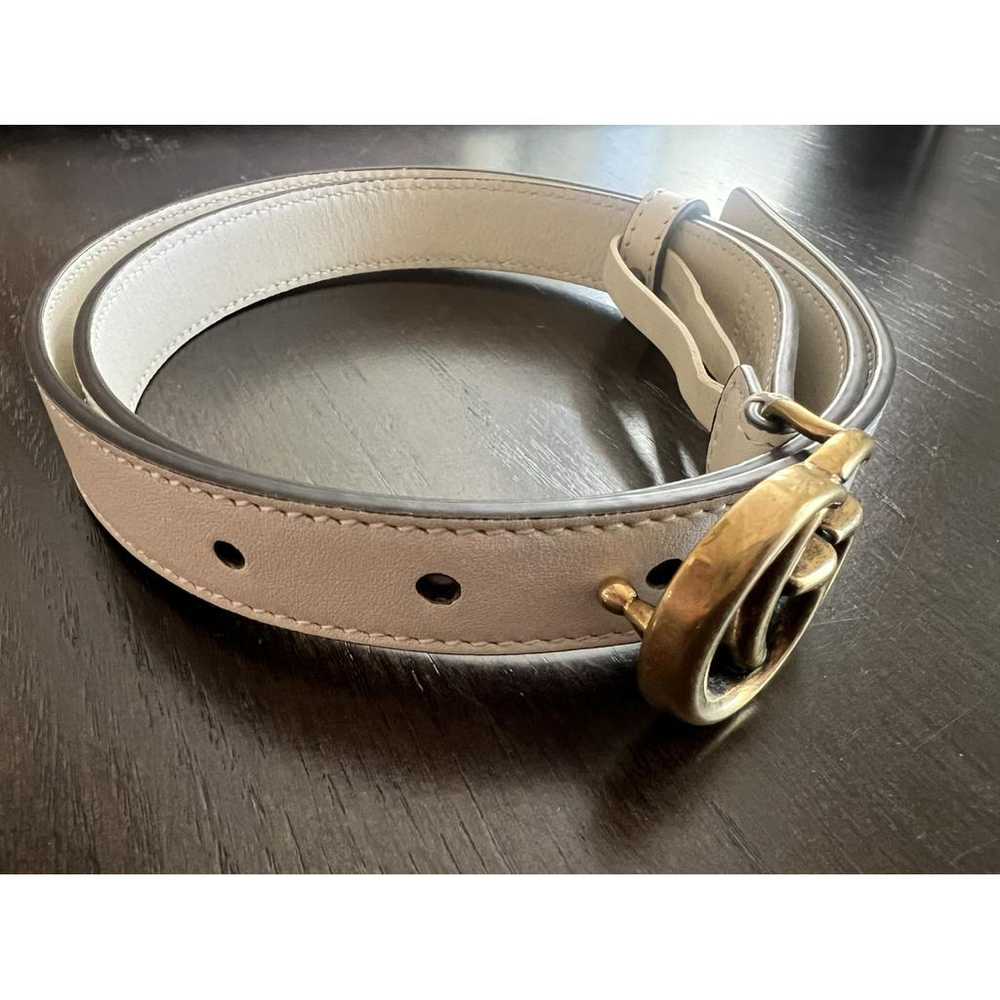 Gucci Gg Buckle leather belt - image 2