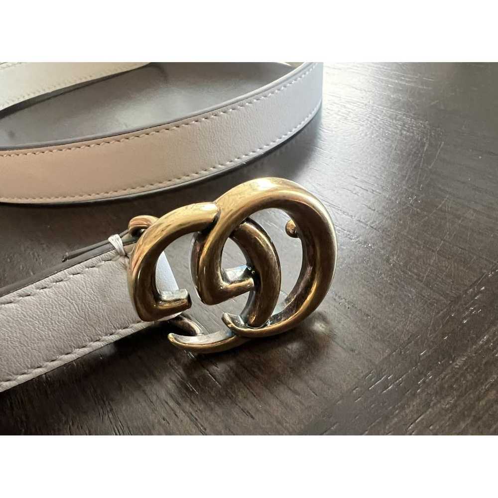 Gucci Gg Buckle leather belt - image 9