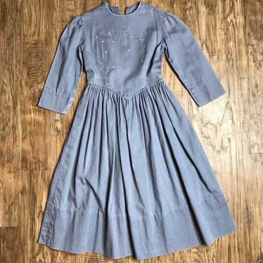 Vintage Handmade little Girls Dress - image 1