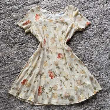 Vintage Y2K Floral Fairy Dress