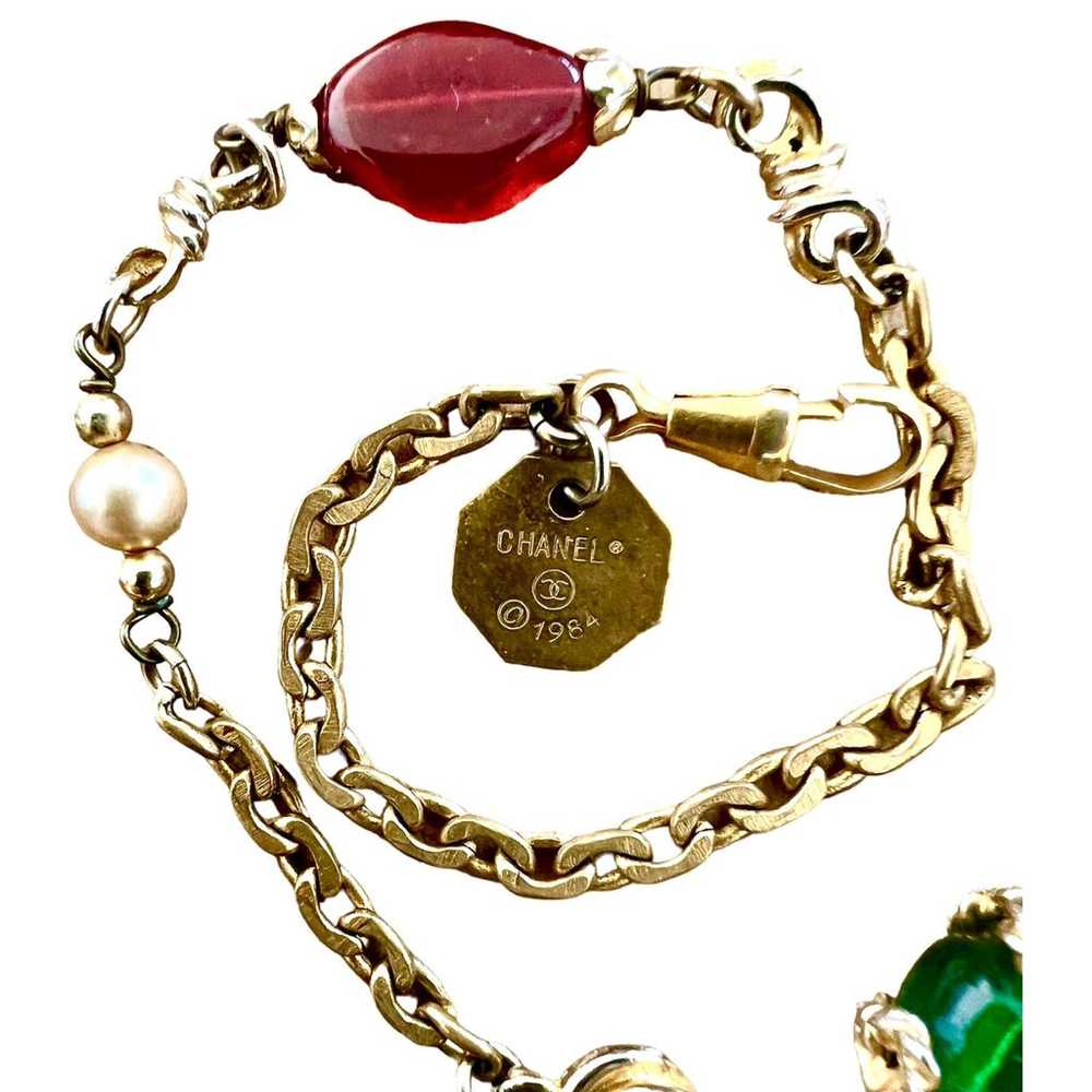 Chanel Gripoix necklace - image 2
