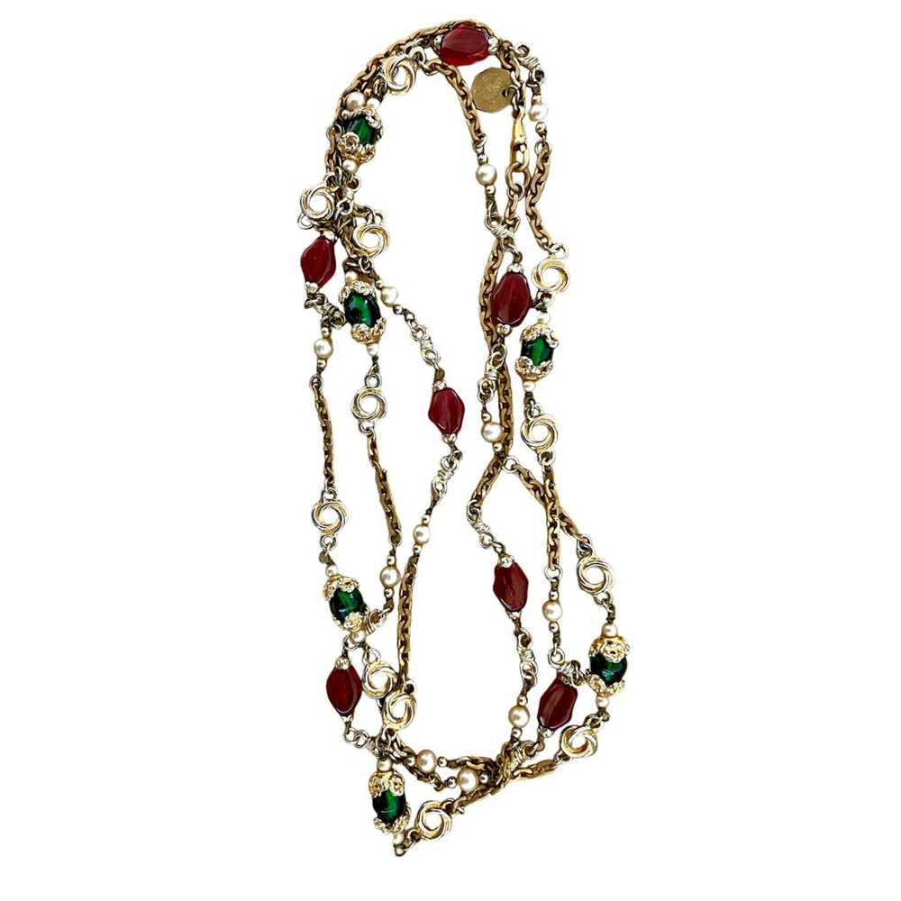Chanel Gripoix necklace - image 5
