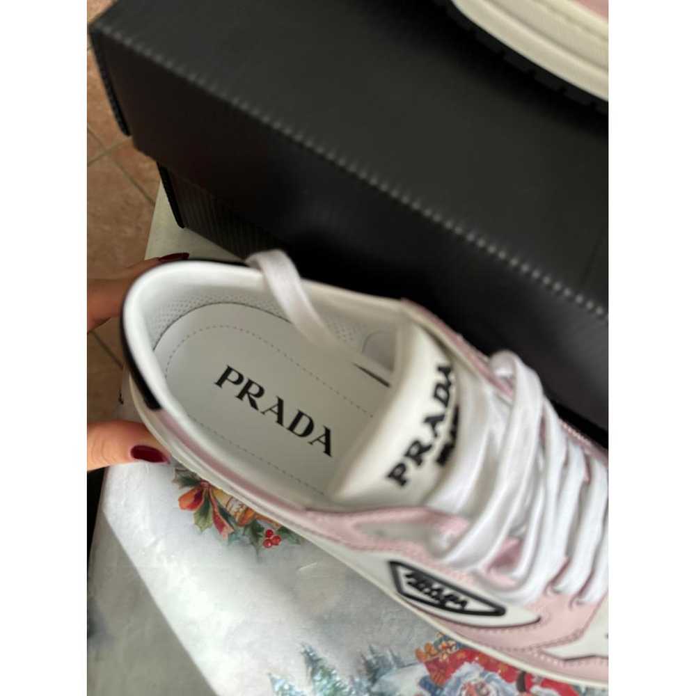 Prada Downtown leather trainers - image 5