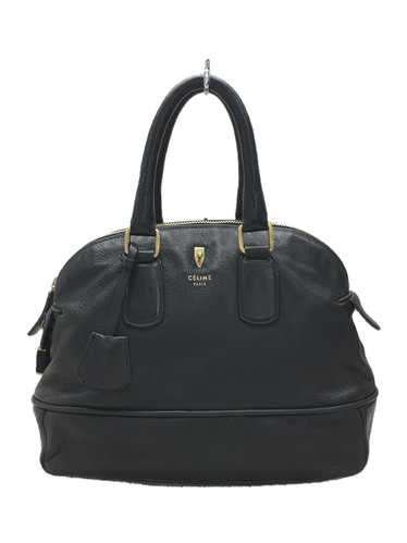 Used Celine Bowling/Handbag/Leather/Blk Bag