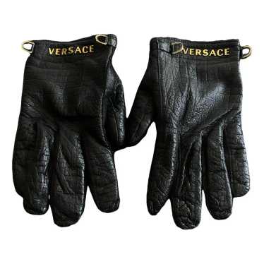 Versace Leather gloves