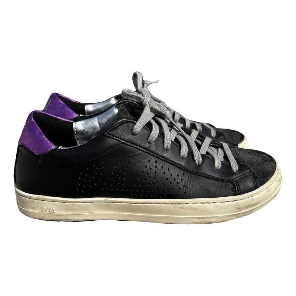 P448 Leather trainers - image 1