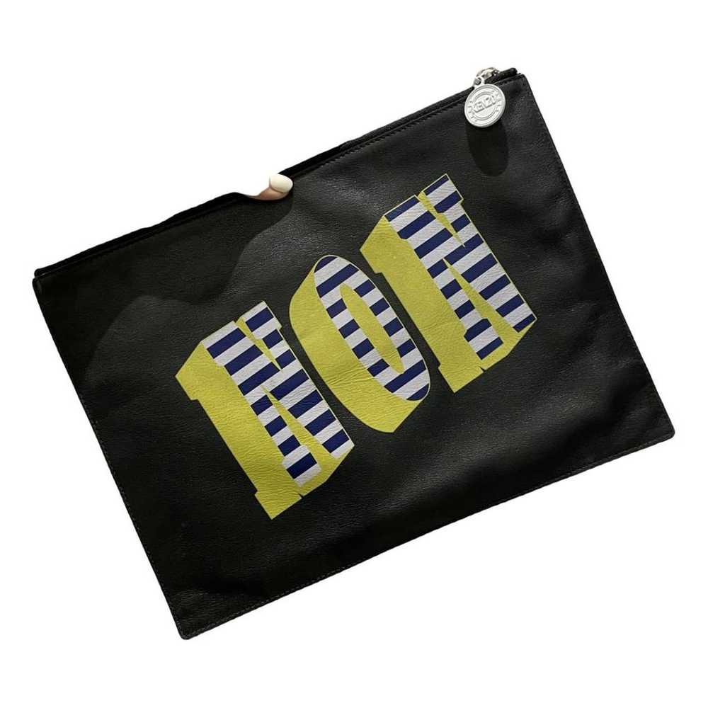 Kenzo Leather clutch bag - image 2