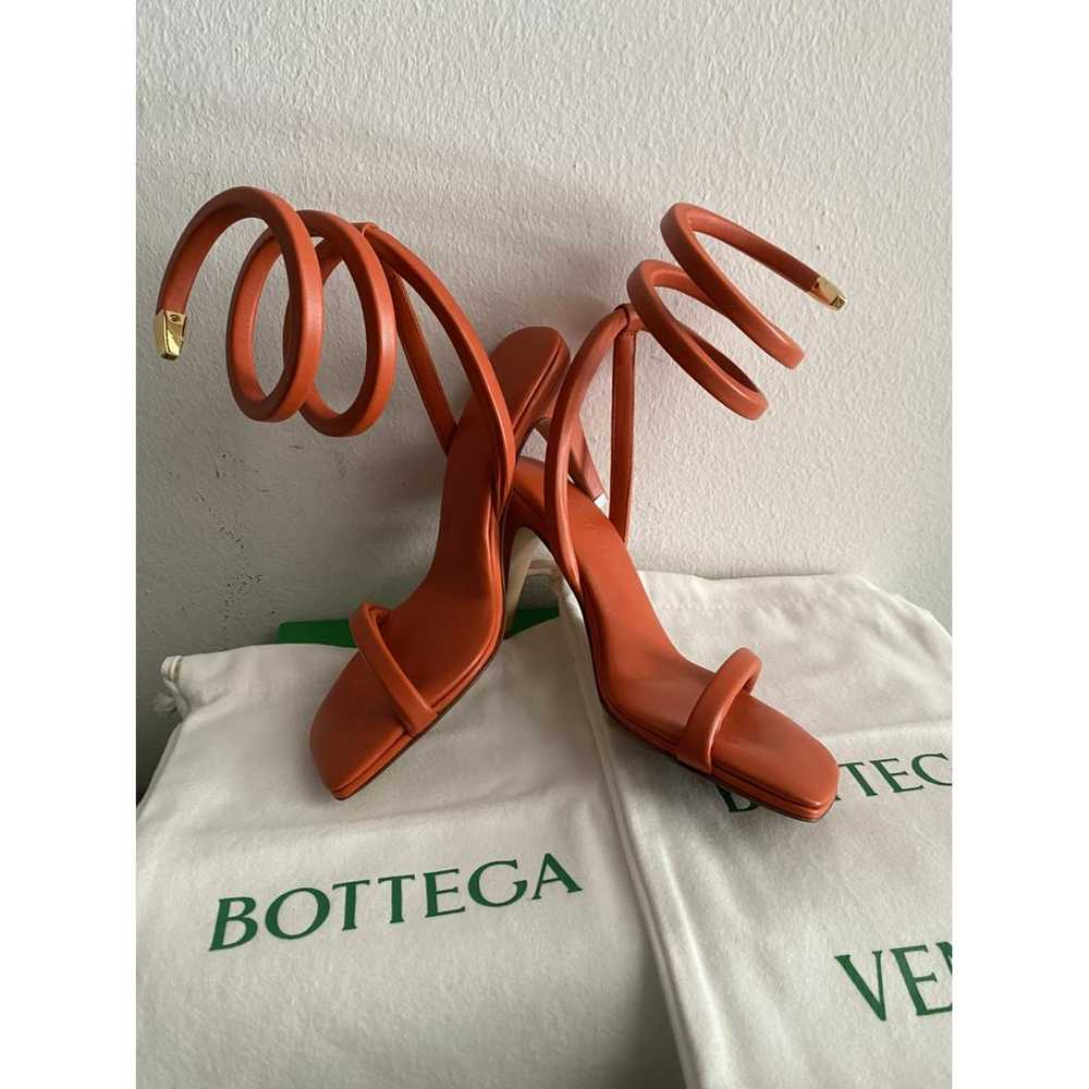 Bottega Veneta Spiral leather sandal - image 5