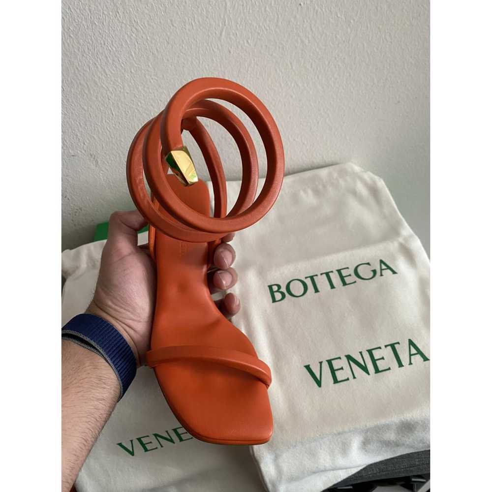 Bottega Veneta Spiral leather sandal - image 7