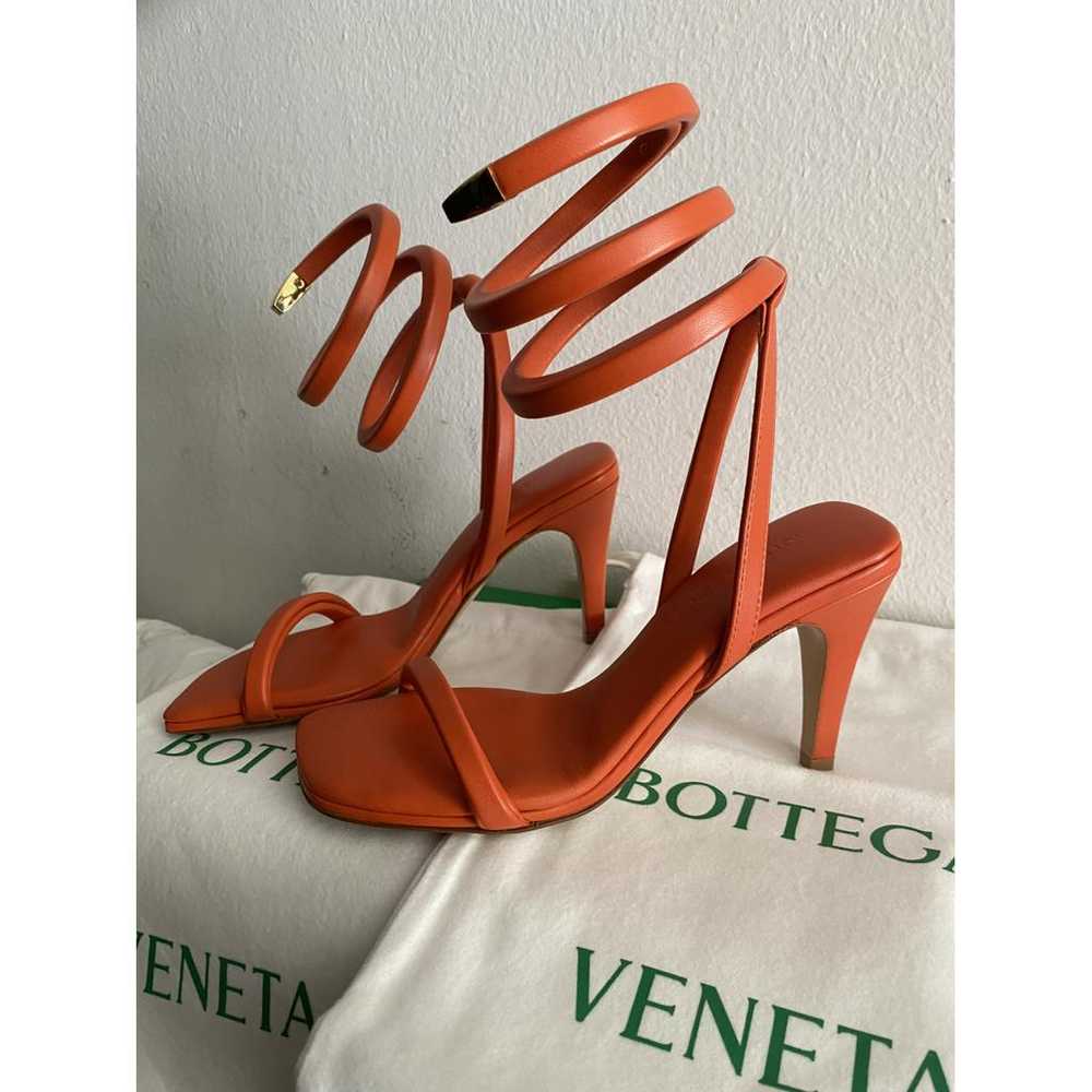 Bottega Veneta Spiral leather sandal - image 9