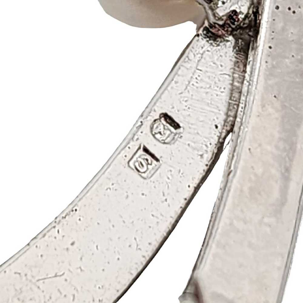 Mikimoto Silver pin & brooche - image 8