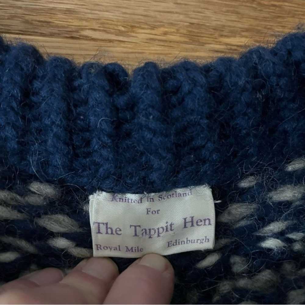 The Tappit Hen Scotland Hand-Knit Gorgeous Wool S… - image 4