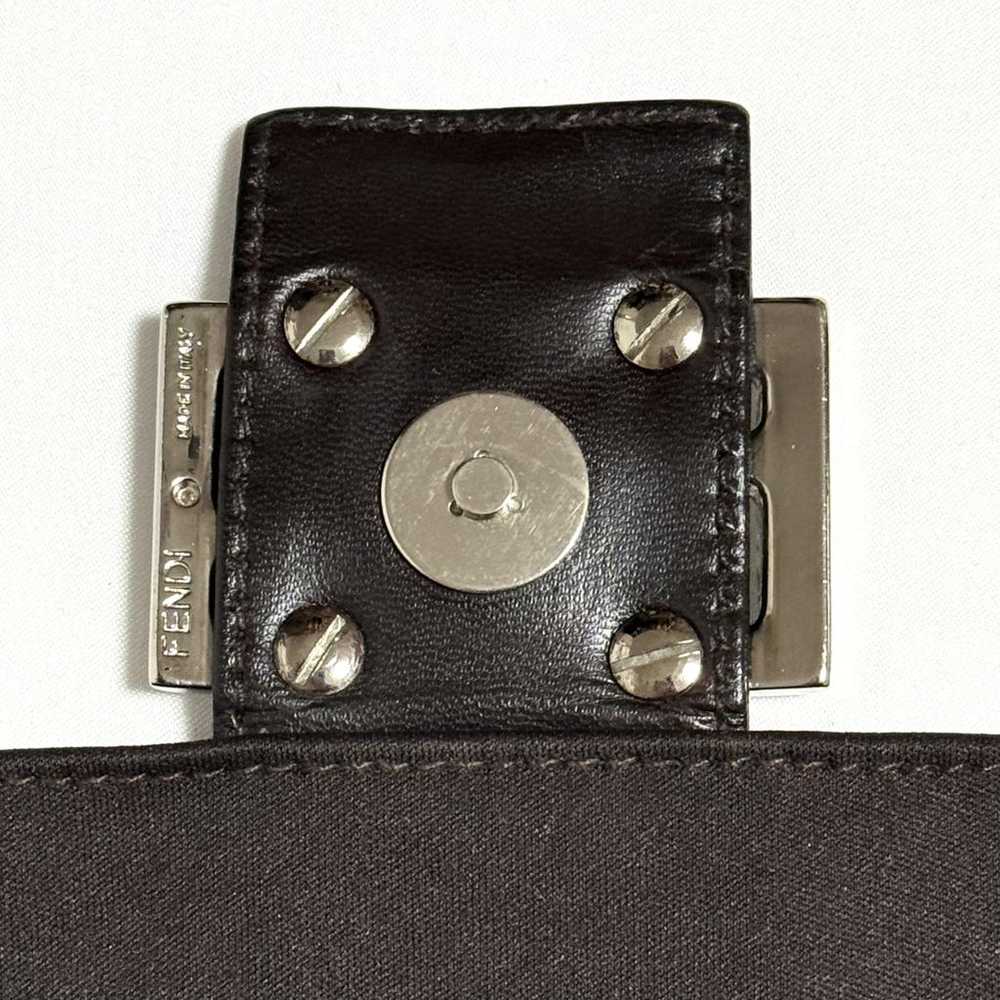 Fendi Mamma Baguette cloth handbag - image 5
