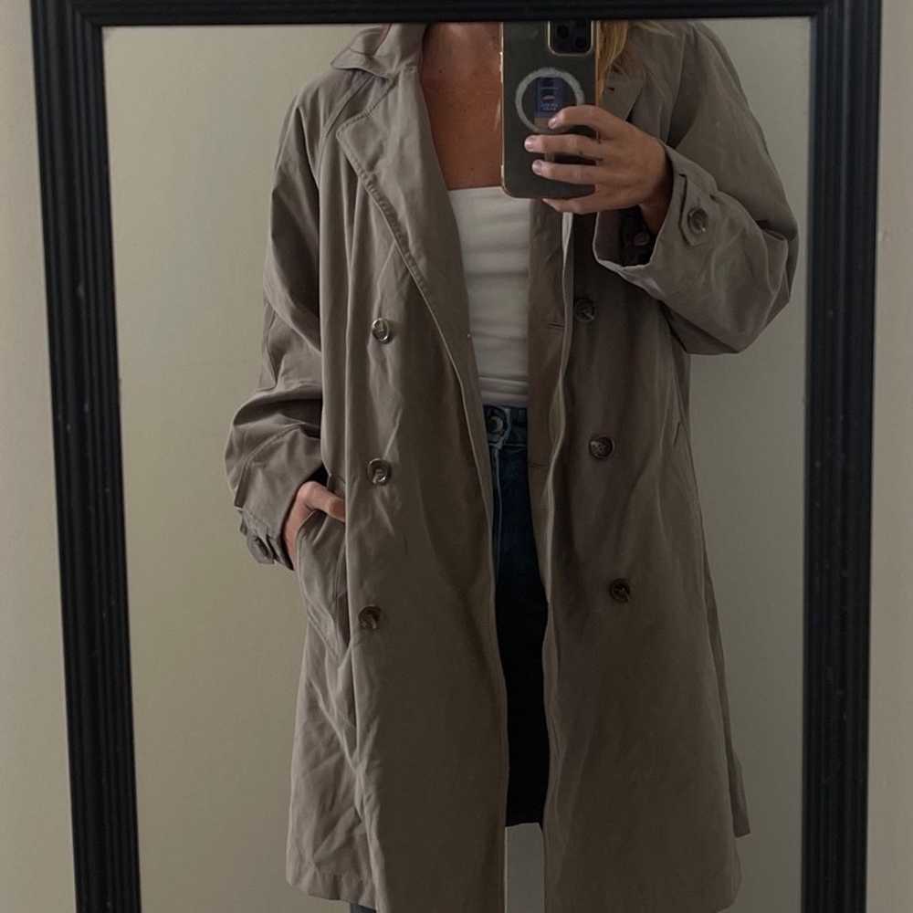 Gallery vintage trench coat - image 1