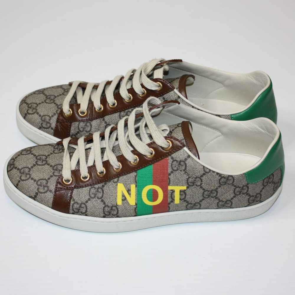 Gucci Ace leather trainers - image 4