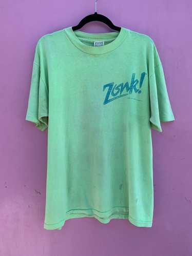 FADED 1990S ZONK SURFWEAR DAYGLOW SINGLE STITCH T… - image 1