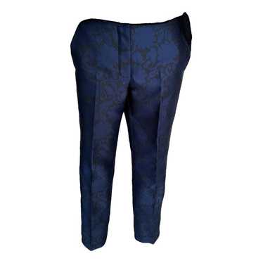 Louis Vuitton Silk slim pants