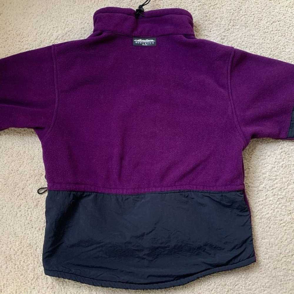 Vintage Purple Black Wool Rich Rugged Outdoorwear… - image 6