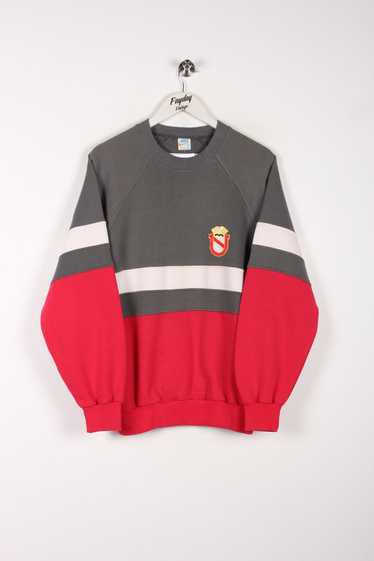 70's Nike Sweatshirt Grey/Red Medium