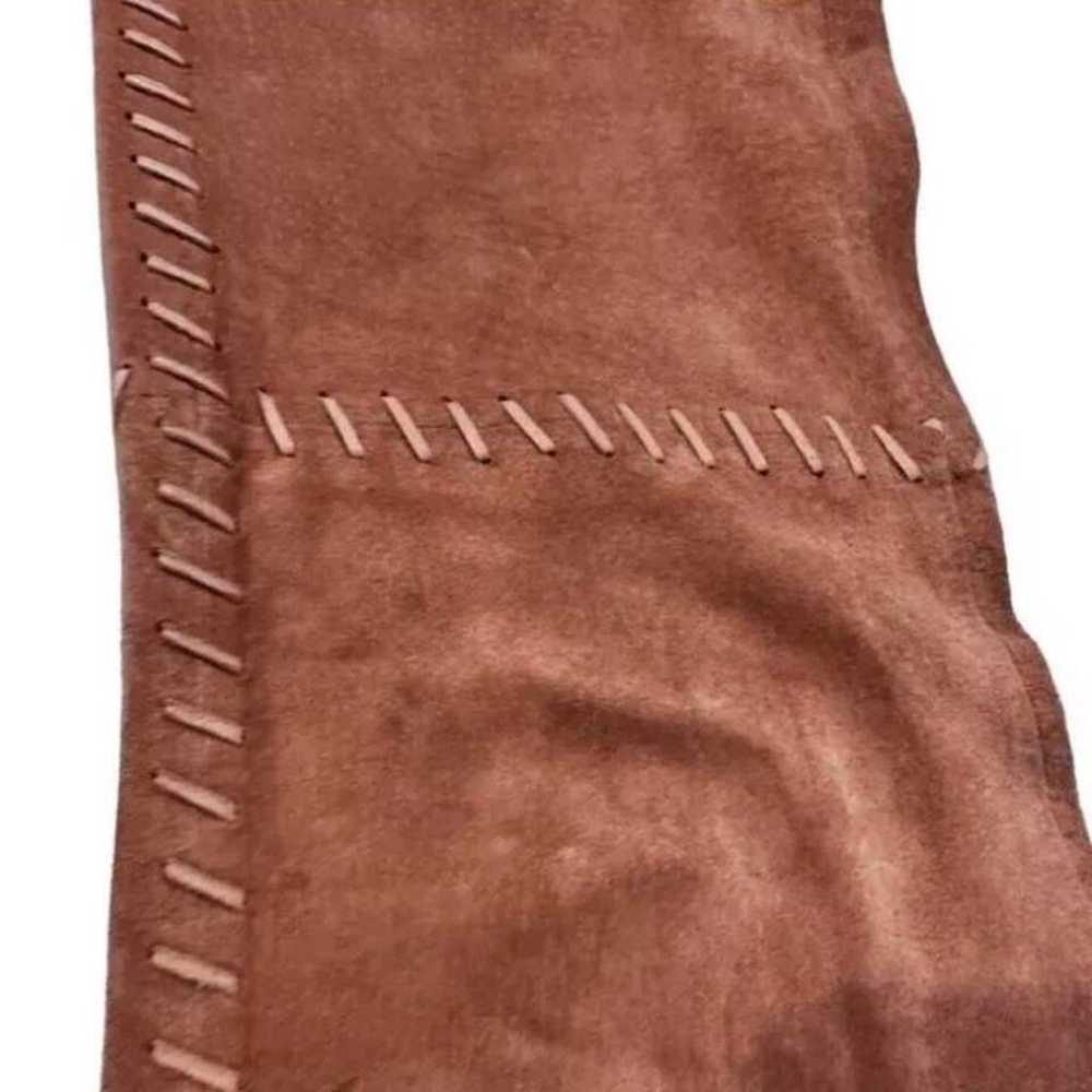 Vintage Rusty Brown Suede Pants by Arden B. - image 7
