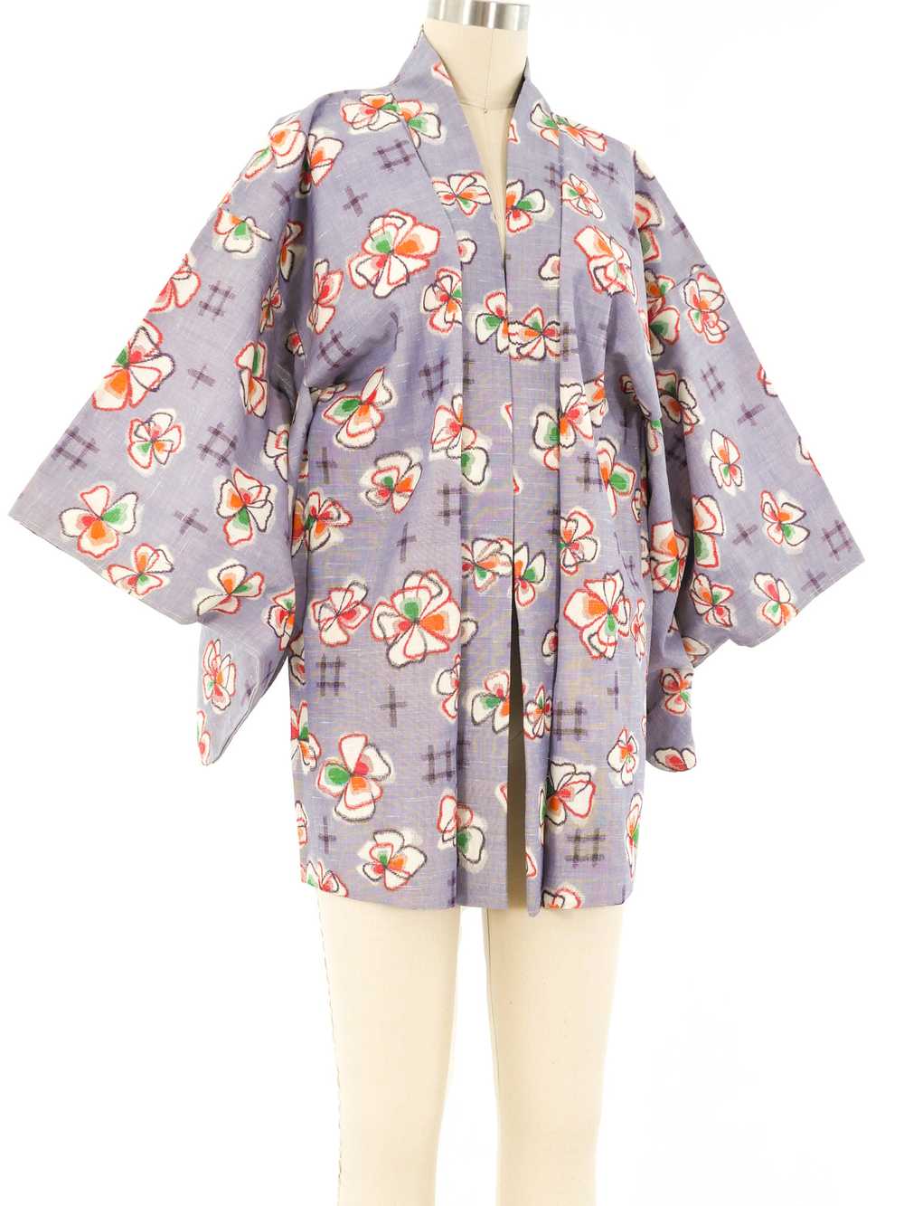 Ikat Clover Kimono - image 4