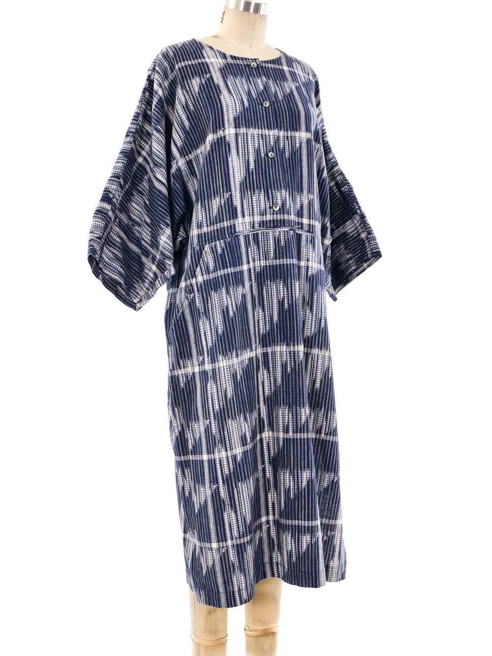 Issey Miyake Ikat Tunic Dress - image 3