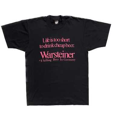 Vintage Warsteiner Beer Screen Stars T-Shirt Mens 
