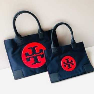 Authentic Tory Burch Ella Color Block Nylon Tote - image 1
