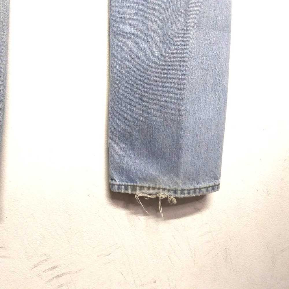 VTG LEVI'S 505 Straight Leg Jeans SZ 36 - image 6