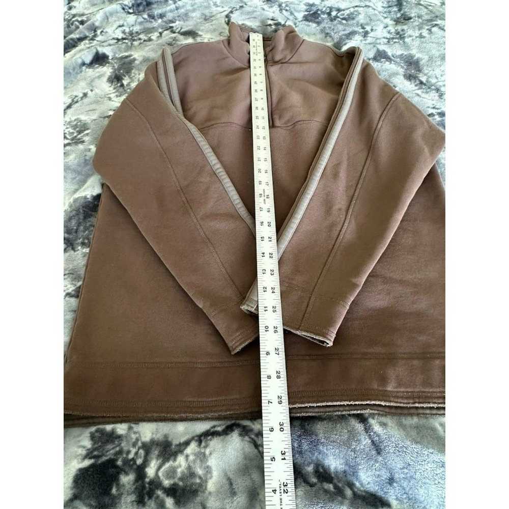 Vintage Saks Fifth Avenue Mens 1/4 Zip Sweatshirt… - image 4