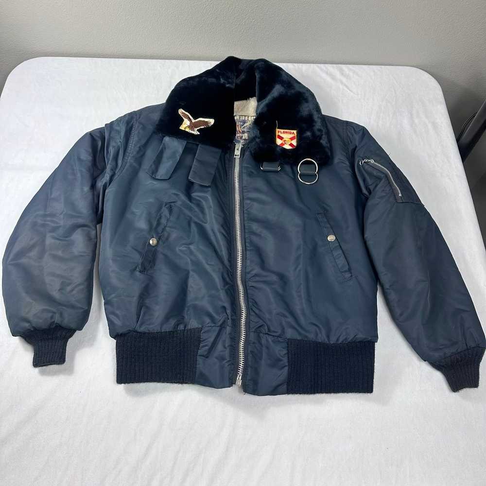 Vintage Antler US Air Force Flight Sherpa Jacket … - image 1
