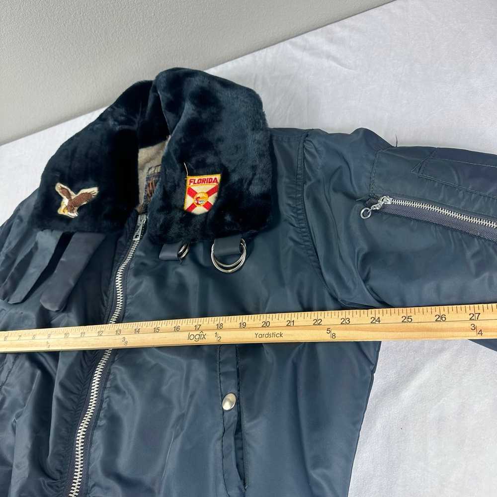 Vintage Antler US Air Force Flight Sherpa Jacket … - image 5