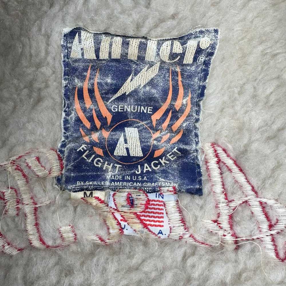 Vintage Antler US Air Force Flight Sherpa Jacket … - image 7