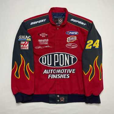 Vintage 90’s Jeff Gordon Du Pont Racing Jacket - image 1